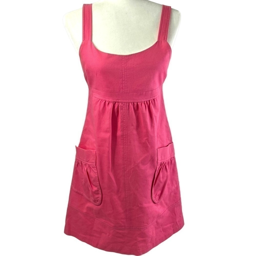 Walter Baker Hot Pink Pinafore Dress Small